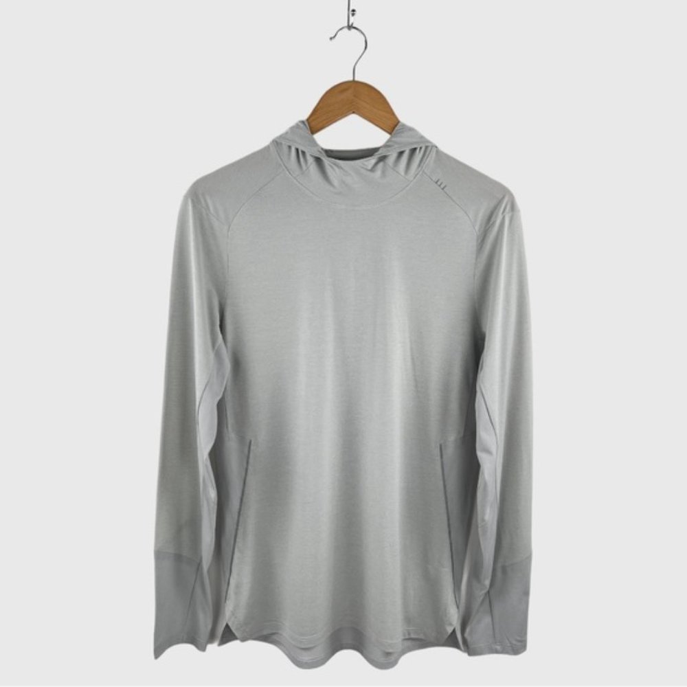 Lululemon 2020 Fast and Free Hoodie Pullover - Heathered Vapor/Vapor